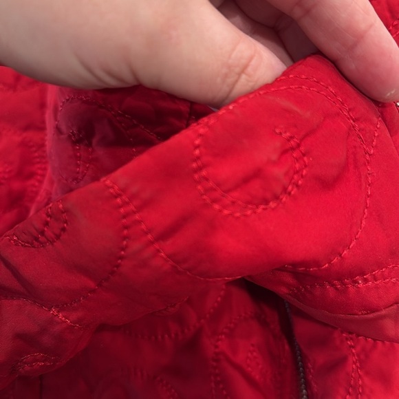 Christopher & Banks Red Embroidered Zippered Vest - Picture 10 of 10